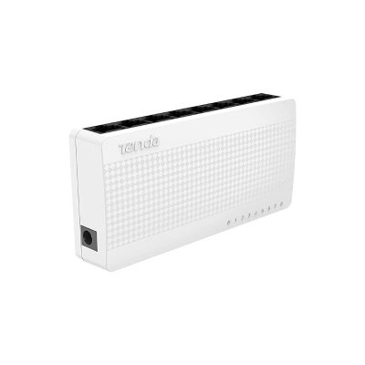 TENDA  S108V8.0 - Commutateur - non g&eacute;r&eacute; - 8 x 10/100 - de bureau