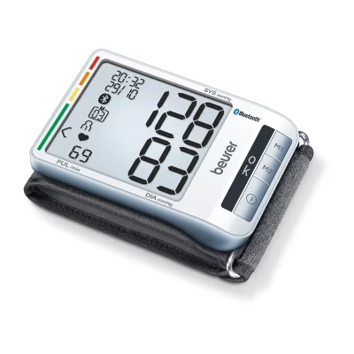 BEURER Tensiom&egrave;tre Poignet Bluetooth  BC 85 blanc 96.5 x 68 x 21.5 mm