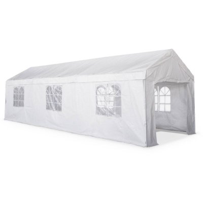 SWEEEK Tente de r&eacute;ception Burdigala 3x9m, connecteurs m&eacute;tal robustes, porte zipp&eacute;e, se referme compl&egrave;tement