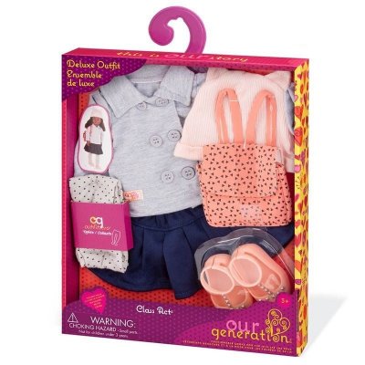 OUR GENERATION Tenue Deluxe Ensemble jupe et veste grise 