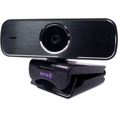 TERRA  JP-WTFF-1080HD Webcam HD 1920 x 1080 Pixel pied de support