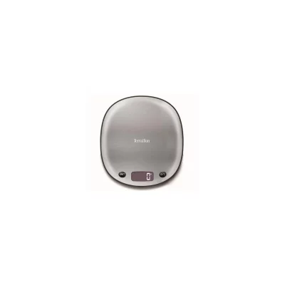 TERRAILLON  - Balance de cuisine &eacute;lectronique Macaron 5kg/1gr inox