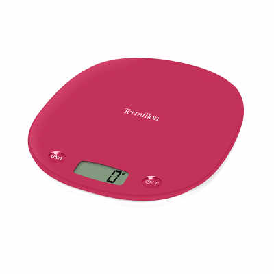 TERRAILLON  Macaron One - Balance de cuisine - cerise 