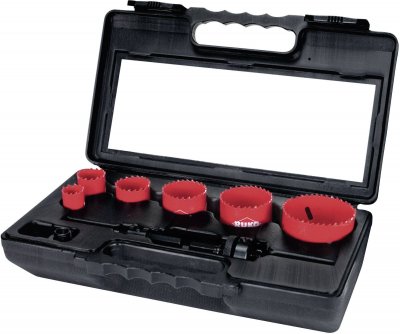 RUKO TERRAX A106340 - Juego de coronas perforadoras - Mantenimiento - Electricidad (8 piezas)