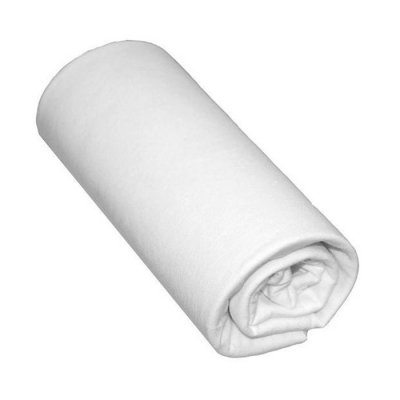 GENERIQUE Terre de Nuit Drap housse b&eacute;b&eacute; 100% coton blanc 60x140 - bonnet 15 cm