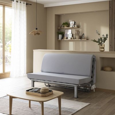 TERRE DE NUIT  - Matelas bz mousse haute densit&eacute; HD28 140x190 - Gris