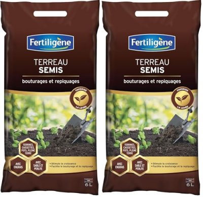 FERTILIGèNE Terreau semis - 6 l - fertiligene