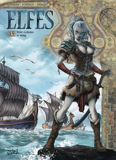 Terres D'arran : Elfes Tome 15 - Noir Comme Le Sang