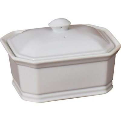 GENERIQUE Terrine Rectangulaire avec Couvercle 900g Blanc