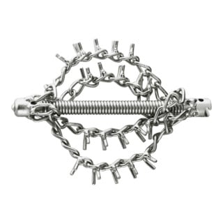  T&ecirc;te d'&eacute;lingueur &agrave; cha&icirc;ne Rothenberger L.155mm sans anneau, avec 4 cha&icirc;nes