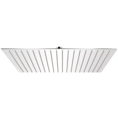 VIDAXL T&ecirc;te de douche plongeante carr&eacute;e en acier inoxydable 50x50 cm