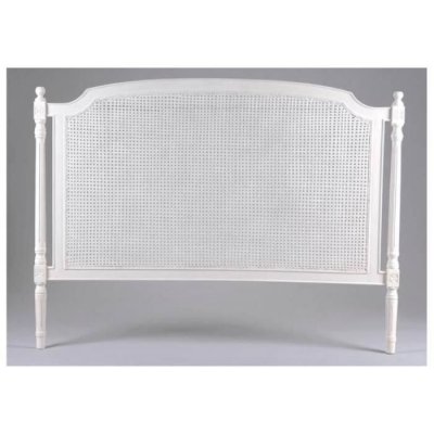 AMADEUS T&ecirc;te de lit 150 Helena -  - Blanc - Bois