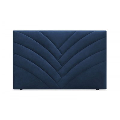 BOBOCHIC T&ecirc;te de lit 190cm VELVET Bleu Marine - 