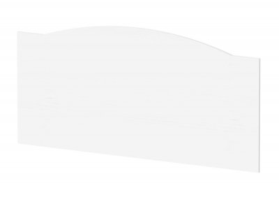 PEGANE Tete de lit adulte coloris blanc - Hauteur 80 x Longueur 160 x Profondeur 1.6 cm --