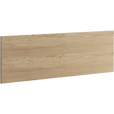 PEGANE Tete de lit adulte coloris chene dore - Hauteur 50 x Longueur 160 x Profondeur 1.6 cm --
