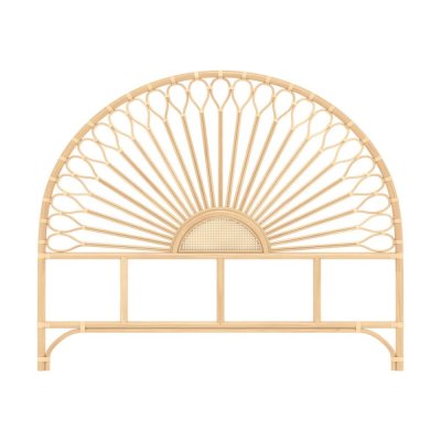 RENDEZ VOUS DECO T&ecirc;te de lit Alan 160 cm en rotin naturel