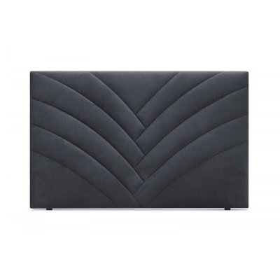 BOBOCHIC T&ecirc;te de lit  T&ecirc;te de lit 150cm velvet Anthracite - Anthracite
