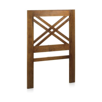MOYCOR T&ecirc;te de lit bois marron 100x3x140cm - d&eacute;coration d'autrefois