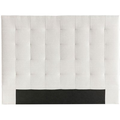 MILIBOO T&ecirc;te de lit capitonn&eacute;e en tissu naturel L160 cm HALCIONA - Naturel