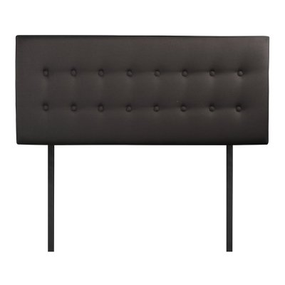 BELLECOUR T&ecirc;te de lit capitonn&eacute;e margot 180x60 cm coloris gris anthracite