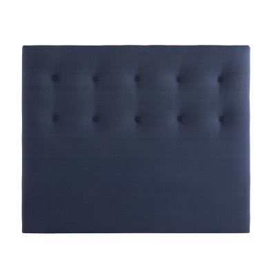 SOMEO T&ecirc;te de lit d&eacute;co capitonn&eacute;e bleu marine R&ecirc;ve  160 - Bleu marine