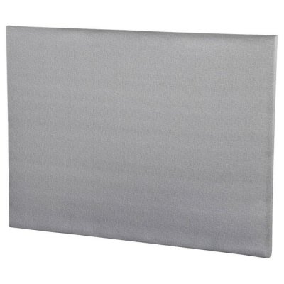 EBAC T&ecirc;te de lit d&eacute;co Gris clair L. 140 cm - Tendance & moderne - Fabrication fran&ccedil;aise