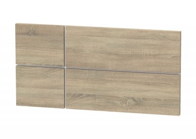 PEGANE Tete de lit enfant coloris cambrian / blanc - Hauteur 50 x Longueur 100 x Profondeur 3.2 cm --