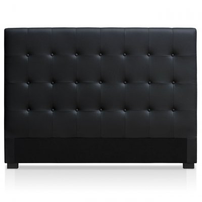 MENZZO T&ecirc;te de lit Luxor 160cm Noir -  - El&eacute;gance - Chic 