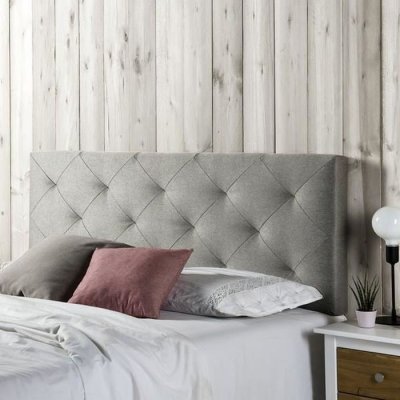 MARCKONFORT T&ecirc;te de lit milan 160x60 gris