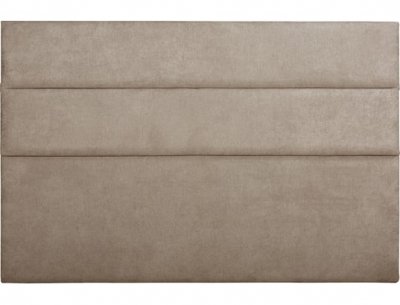CONCEPT1 T&ecirc;te de lit Nelio 140cm Bronx taupe 