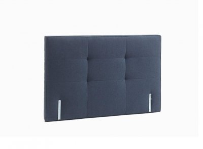 TEMPUR T&ecirc;te de lit Quadro  140 cm Tiss&eacute; bleu