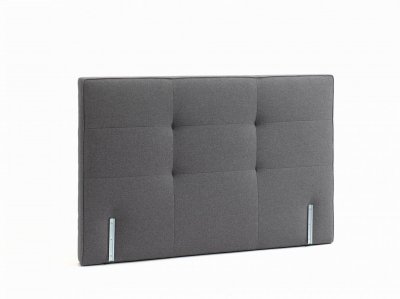 TEMPUR T&ecirc;te de lit Quadro  180 cm Tiss&eacute; anthracite
