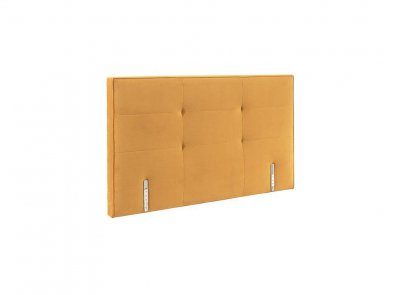 TEMPUR T&ecirc;te de lit Quadro  180 cm Velours Ocre