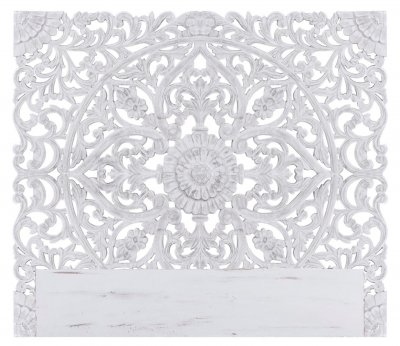MENZZO T&ecirc;te de lit serena 160cm bois blanc 