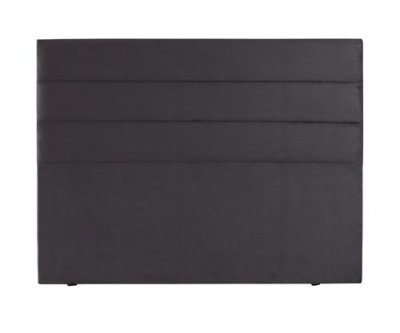BULTEX T&ecirc;te de lit Thera  180 cm Velours anthracite