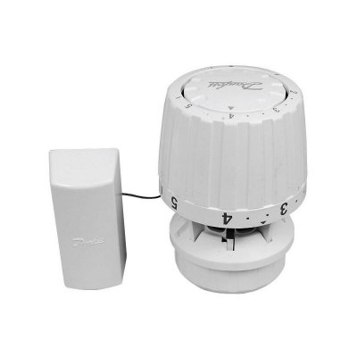 DANFOSS T&ecirc;te Thermostatique Gaz &Agrave; Encliquetage Ra 2992 - Bulbe &Agrave; Distance