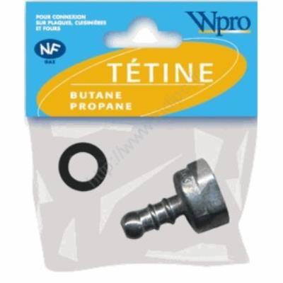 WPRO T&eacute;tine gaz butane pour cuisiniere candy hoover Rosieres