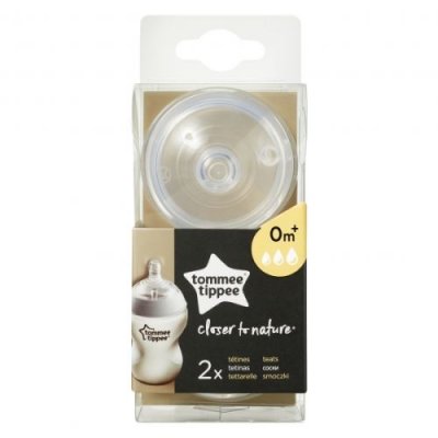 TOMMEE TIPPEE T&eacute;tines d&eacute;bit variable Lot de 2