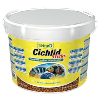 TETRA  153691 Cichlid Sticks Poissons eau douce tropicale 10 L
