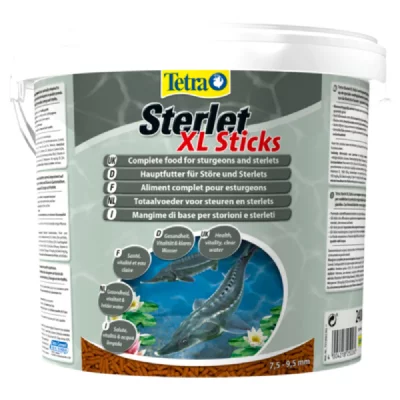TETRA  - Aliment complet pour esturgeons  pond sterilet sticks 5L