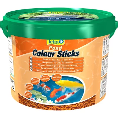 TETRA  - Aliment complet pour poissons de bassin Colour Sticks 10L