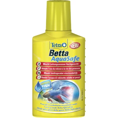TETRA  Betta AquaSafe - Conditionneur d'Eau pour Poisson Combattant - 100ml