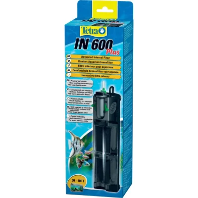 TETRA  IN 600 Plus - Filtre Int&eacute;rieur pour Aquarium de 50 &agrave; 100L