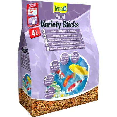 TETRA  Pond vari&eacute;t&eacute; Sticks 600&nbsp;g (Bulk Deal de 6) 3600&nbsp;G