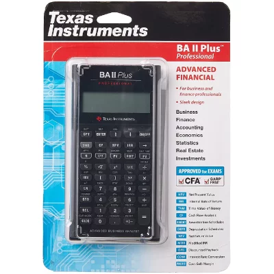 TEXAS INSTRUMENTS  BA II Plus Professional