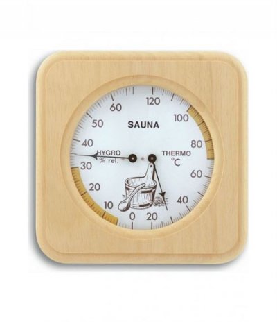  TFA 40.1007 Thermo-hygrom&egrave;tre pour sauna Cheveu synth&eacute;tique (Import Allemagne)