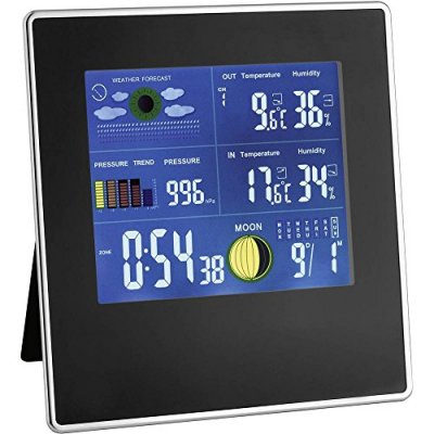TFA DOSTMANN  35.1126 Wireless Weather Station Noir