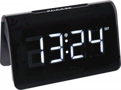 TFA  Dostmann 60.2543.02 radiopilot&eacute;(e) R&eacute;veil noir Heures de r&eacute;veil 1 