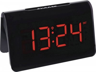 TFA DOSTMANN  60.2543.05 radiopilot&eacute;(e) R&eacute;veil noir Heures de r&eacute;veil 1