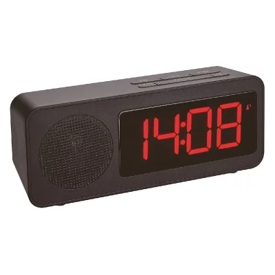 TFA  Dostmann 60.2546.01 radiopilot&eacute;(e) R&eacute;veil noir Heures de r&eacute;veil 1